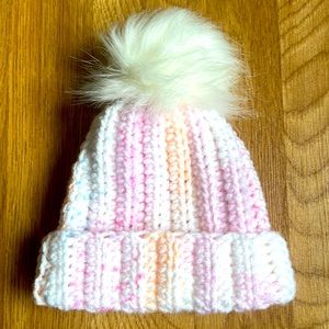 Newborn winter hat handmade crochet